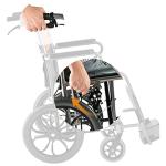 Lightweight Folding Wheelchair for Seniors and Travel