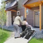 Heavy Duty Portable Wheelchair Ramp for Seniors