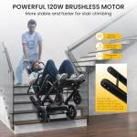 Stair Climbing Powered Wheelchair for Seniors, 450lbs