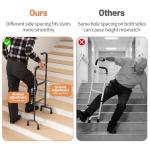 Adjustable Lightweight Stair Canes for Seniors