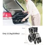 Lightweight Folding Wheelchair for Seniors and Travel