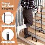 Adjustable Lightweight Stair Canes for Seniors