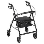Drive Medical Foldable Aluminum Rollator Walker