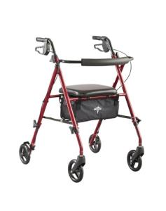 Superlight Folding Aluminum Rollator Walker for Seniors