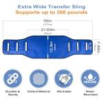 Padded Transfer Belt for Safe Mobility and Lifting