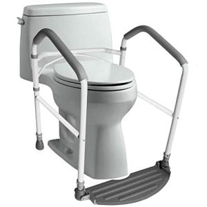 RMS Folding Toilet Safety Frame & Adjustable Rails