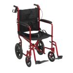 Lightweight Folding Transport Wheelchair for Seniors