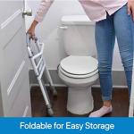RMS Folding Toilet Safety Frame & Adjustable Rails