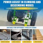 Heavy Duty Electric Stair Climbing Dolly for Curved Stairs