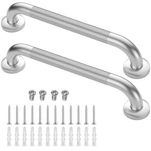 16-Inch Anti-Slip Shower Grab Bars for Seniors