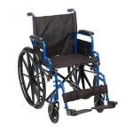 Drive Medical Blue Streak Lightweight Folding Wheelchair