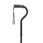Medline 4-Point Folding Cane with Gel Handle