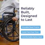 Drive Medical Blue Streak Lightweight Folding Wheelchair