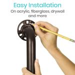 Vive Antislip Shower Grab Bar for Seniors