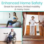 Vive Antislip Shower Grab Bar for Seniors