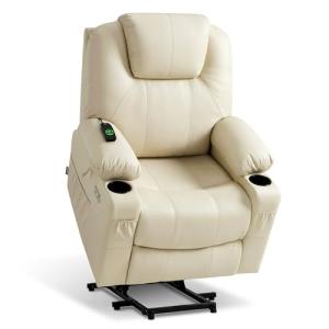 MCombo Power Lift Recliner Chair with Heat & Massage