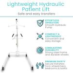 Vive Portable Hydraulic Patient Lift for Seniors