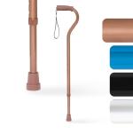 Adjustable Aluminum Offset Walking Cane for Seniors