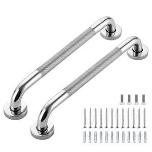 16-Inch Anti-Slip Shower Grab Bars, 2 Pack