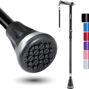 Foldable Adjustable Walking Cane for Seniors