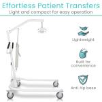 Vive Portable Hydraulic Patient Lift for Seniors