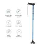 Adjustable Folding Walking Cane with Travel Bag