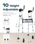 Folding Narrow Walker with Removable Armrests