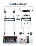 Folding Narrow Walker with Removable Armrests
