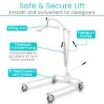 Vive Portable Hydraulic Patient Lift for Seniors