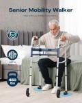 Folding Narrow Walker with Removable Armrests