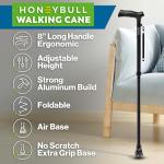HONEYBULL Adjustable Foldable Walking Cane for Seniors