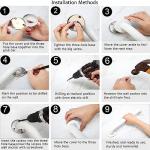 12 Inch Shower Grab Bar Set for Seniors