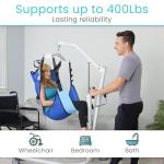 Vive Portable Hydraulic Patient Lift for Seniors