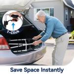 HolyHeal Lightweight Folding Walker for Seniors