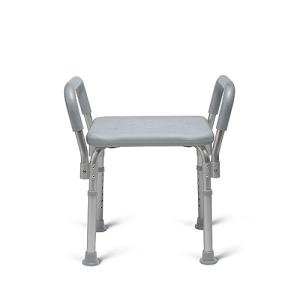 Backless Shower Chair with Arms for Seniors