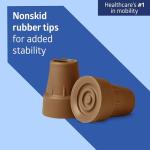 Adjustable Aluminum Offset Walking Cane for Seniors