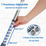 Adjustable Foldable Toilet Safety Rails for Seniors