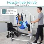Vive Portable Hydraulic Patient Lift for Seniors