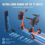 Lightweight Foldable Mobility Scooter for Seniors