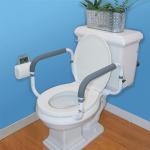 Carex Toilet Safety Frame with Adjustable Rails