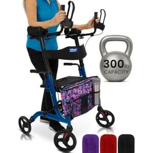 Vive Mobility Upright Walker for Seniors with Seat