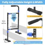Adjustable Stair Cane for Seniors with Wide Base