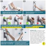 TAILI Suction Grab Bars for Bathroom Safety
