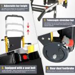 Heavy-Duty Foldable Electric Wheelchair for Seniors