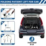 Patient Lift Transfer Chair for Seniors and Disabled