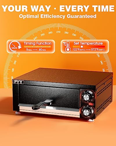 PYY Indoor Electric Pizza Oven for Home Use