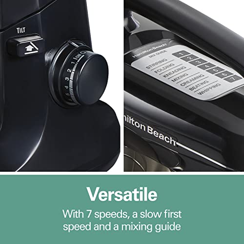 Hamilton Beach 4-Quart Electric Stand Mixer with Attachments