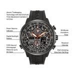 Citizen Navihawk A.T. Men's Quartz Watch - Black