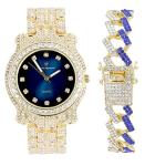 Charles Raymond Silver Luxury Men's Watch and Bracelet