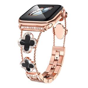 Luxury Diamond Stainless Steel Apple Watch Bands